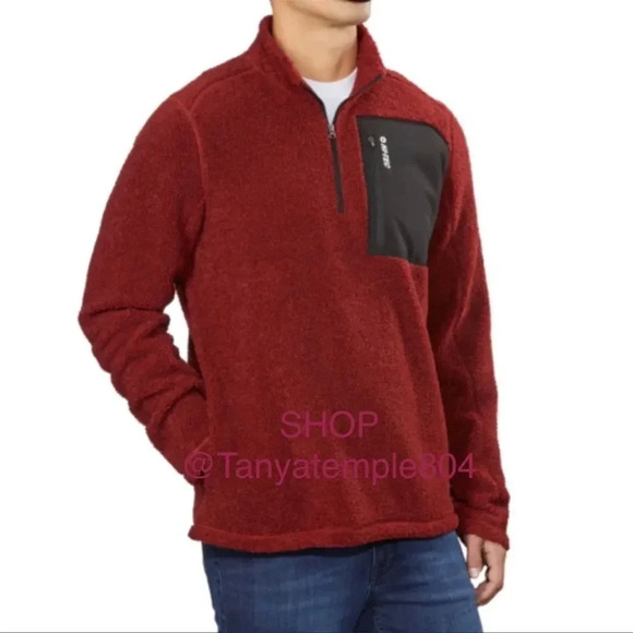Hi-Tec Men’s ¼ Zip Pullover Medium - Picture 1 of 9